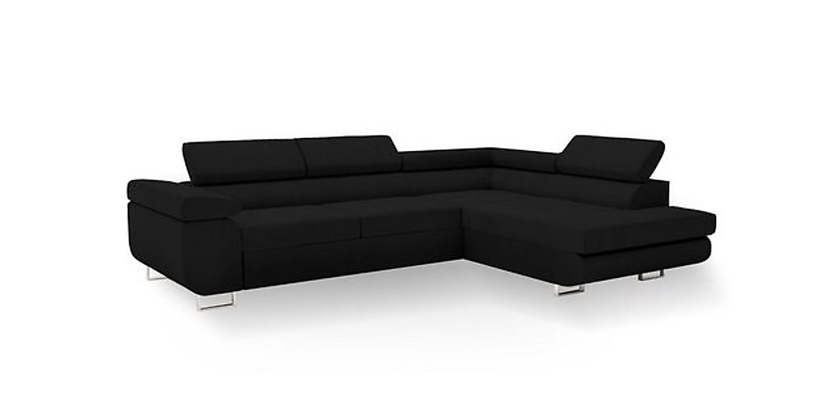 Goldstoff Ecksofa hochwertiges Sofa mit Schlaffunktion, Eckcouch mit prakti günstig online kaufen