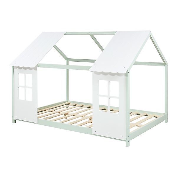 en.casa Kinderbett, »Tostedt« Halboffenes Design 140x200cm günstig online kaufen