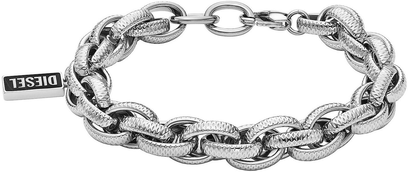 Diesel Armband Schmuck Geschenk Edelstahl Armschmuck Gliederarmband, mit Ac günstig online kaufen