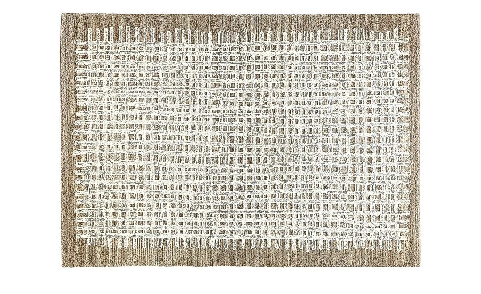 Handtuft-Teppich  Victoria ¦ Wolle ¦ Maße (cm): B: 190 Teppiche > Naturtepp günstig online kaufen
