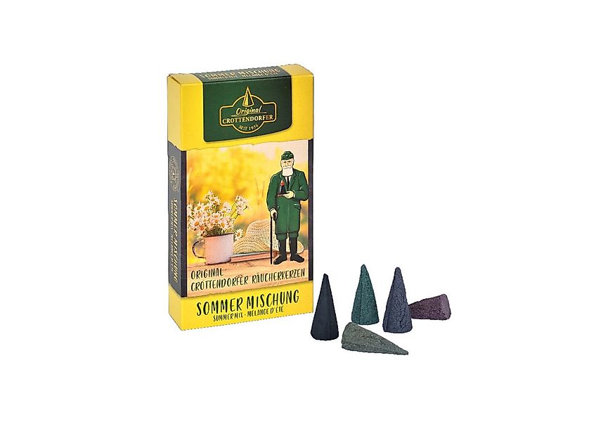 Crottendorfer Duftkerze Crottendorfer Räucherkerzen Sommer Mischung (24 Stü günstig online kaufen