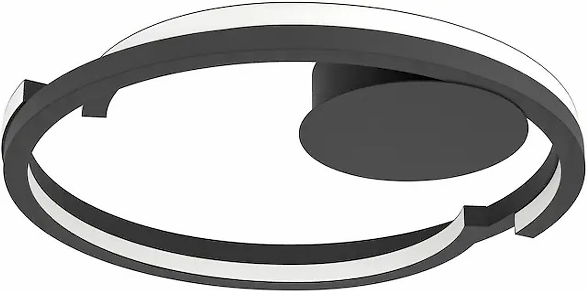 EGLO LED Deckenleuchte »MEZZOMONTE Deckenlampe - Alu, Stahl - LED;LED - 1X2 günstig online kaufen