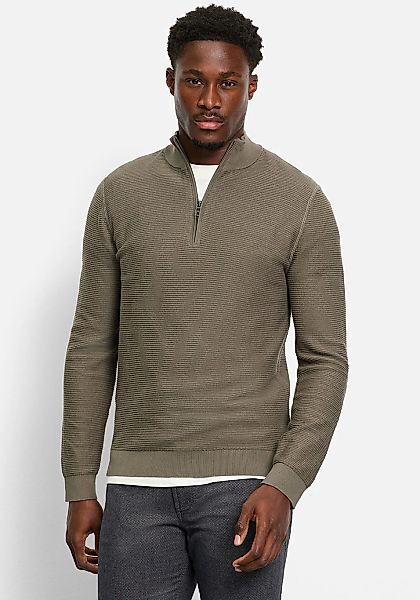 OLYMP Troyer "OLYMP Strick Casual" mit modischer Struktur günstig online kaufen