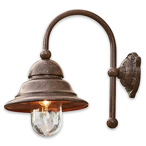 Mirabeau Außen-Wandleuchte Außenwandlampe Keela antikbraun günstig online kaufen