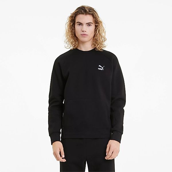 PUMA Classics Tech Herren Sweatshirt | Mit Aucun | Schwarz | Größe: XL günstig online kaufen