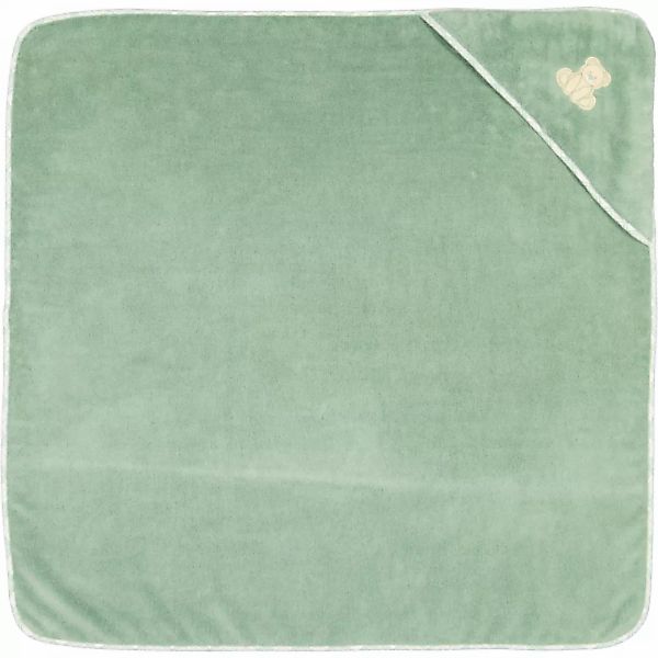 Vossen Kapuzentücher Teddy - Farbe: soft green - 5305 - 100x100 cm günstig online kaufen