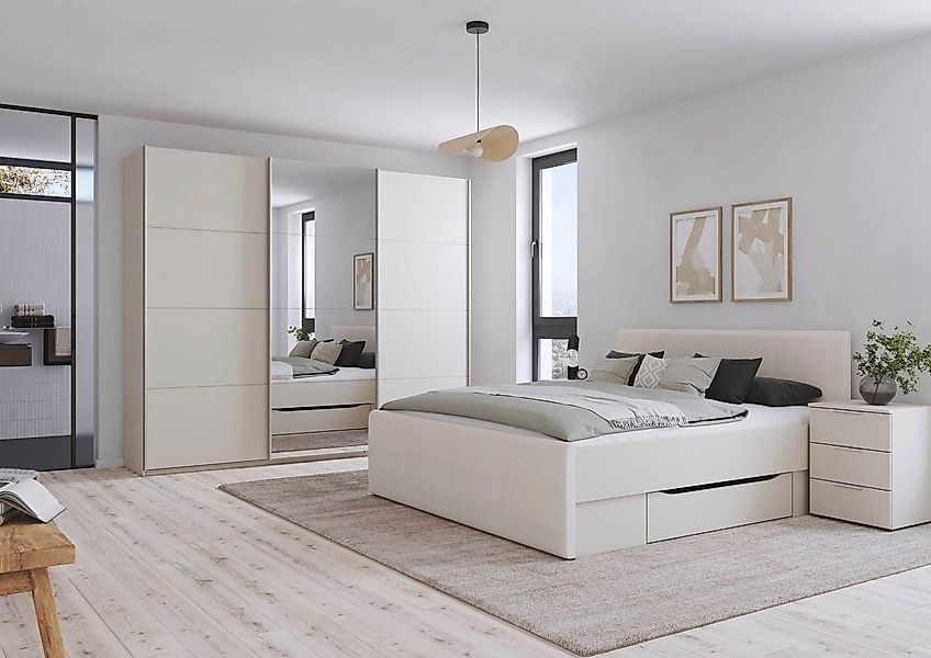 OTTO home Bett Doppelbett Polsterbett Stauraumbett AGORDO (180x200 cm, Kopf günstig online kaufen