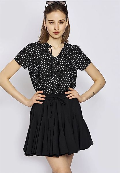 freshlions Klassische Bluse "Amea" 1 mit niedlichen Punkten günstig online kaufen