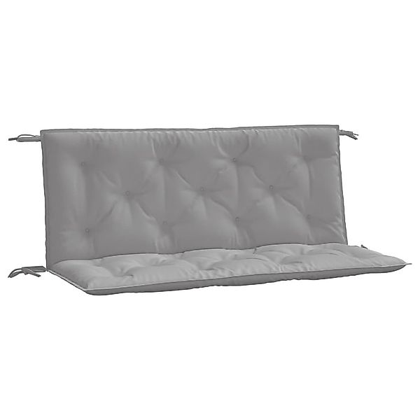 vidaXL Sitzauflage Gartenbank-Auflagen 2 Stk. Grau günstig online kaufen