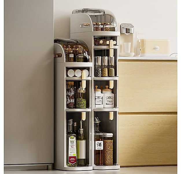 GarveeMore Küchenorganizer-Set Kunststoff 18Cm schmale Größe Gap Storage Ca günstig online kaufen
