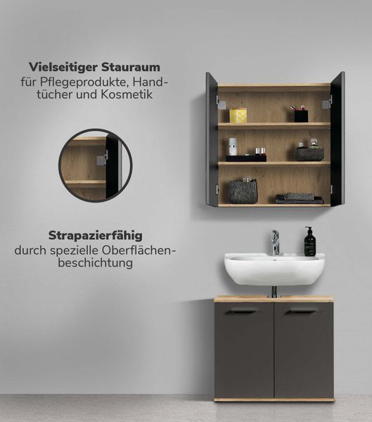 mokebo Spiegelschrank Die Badenixe (71x70x23 cm, günstig online kaufen