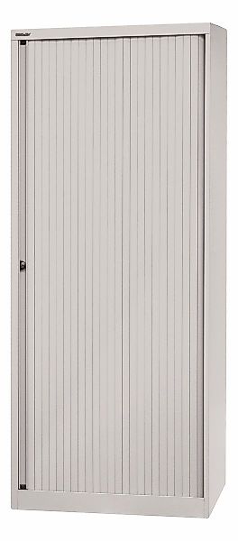 Bisley Rollladenschrank Rollladenschrank EuroTambour in Lichtgrau günstig online kaufen