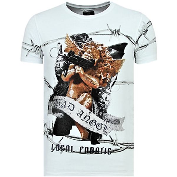 Local Fanatic  T-Shirt Bad Angel Rhinestones W günstig online kaufen