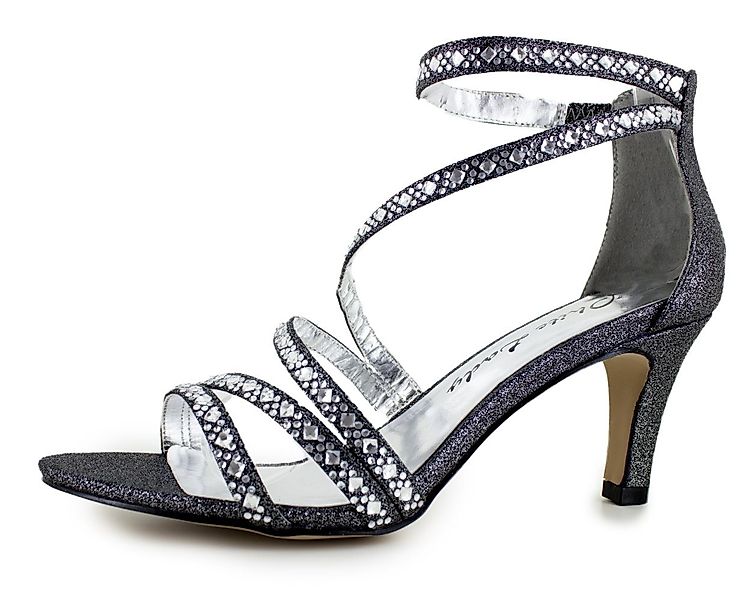 White Lady 865 Glitter Absatzsandalen Sandalette günstig online kaufen