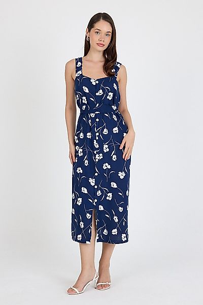 Phistan Midikleid Damenkleid aus Webstoff – günstig online kaufen