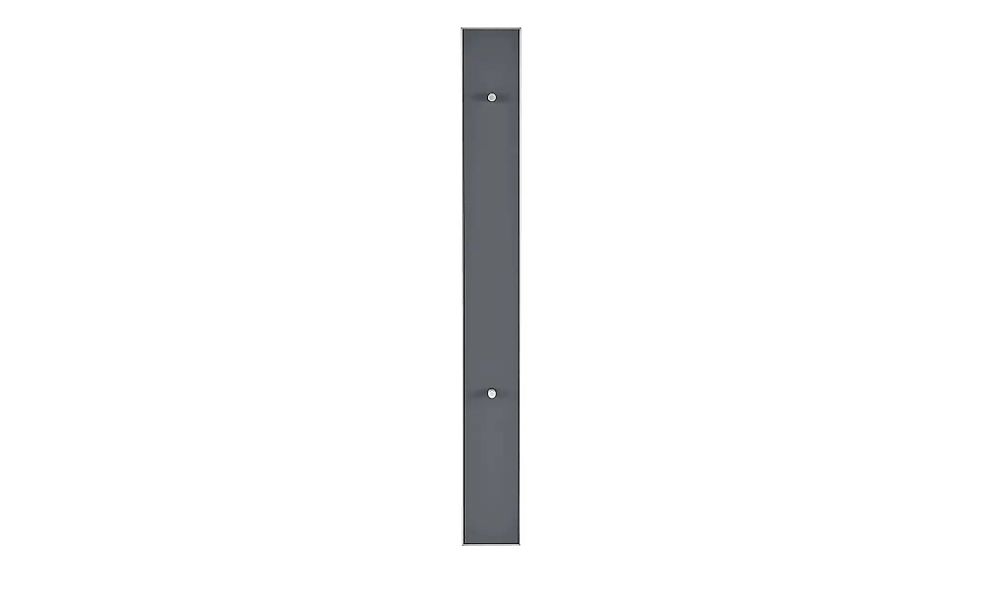 Garderobenpaneel  Duna ¦ grau ¦ Glas,Holzwerkstoff ¦ Maße (cm): B: 16 H: 14 günstig online kaufen