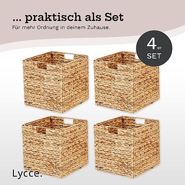 Lycce Regalkorb Kallax Einsatz Aufbewahrungskorb Quader günstig online kaufen