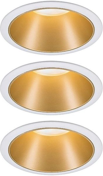 Paulmann LED Einbauleuchte Cole, Dimmfunktion, LED wechselbar, Warmweiß, De günstig online kaufen