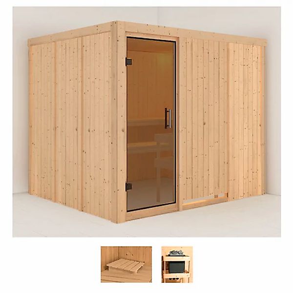 Karibu Sauna »Gitte« Set, ohne Ofen günstig online kaufen