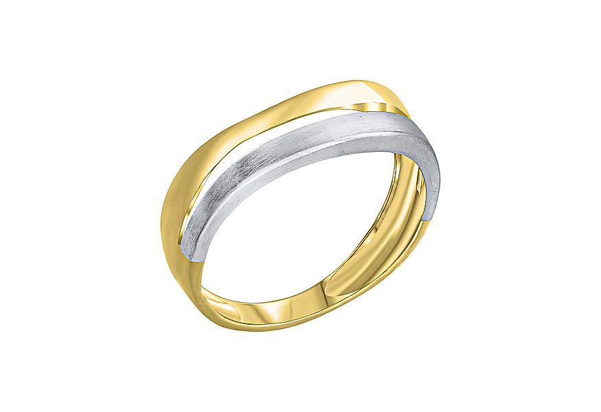 Vivance Fingerring 585/- Gelbgold/Weißgold glanz/matt günstig online kaufen