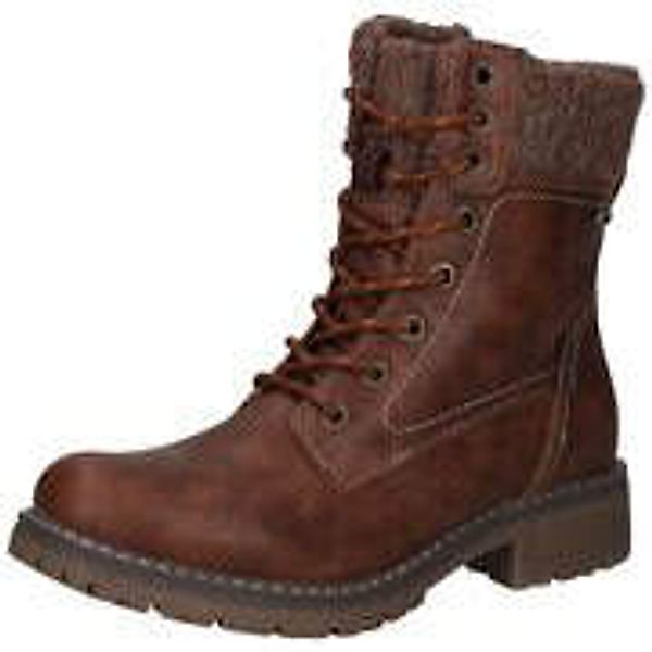 Puccetti Schnür Boots Damen braun günstig online kaufen