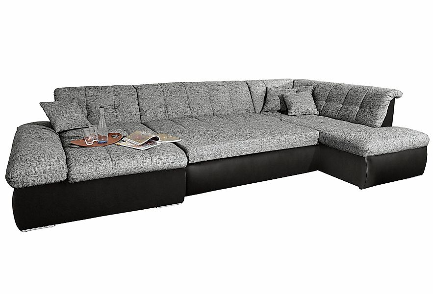 DOMO collection Wohnlandschaft "Moric U-Form auch in Cord", im XXL-Format, günstig online kaufen