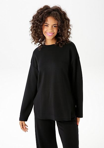 Aniston CASUAL Sweatshirt in trendiger Farbpalette günstig online kaufen
