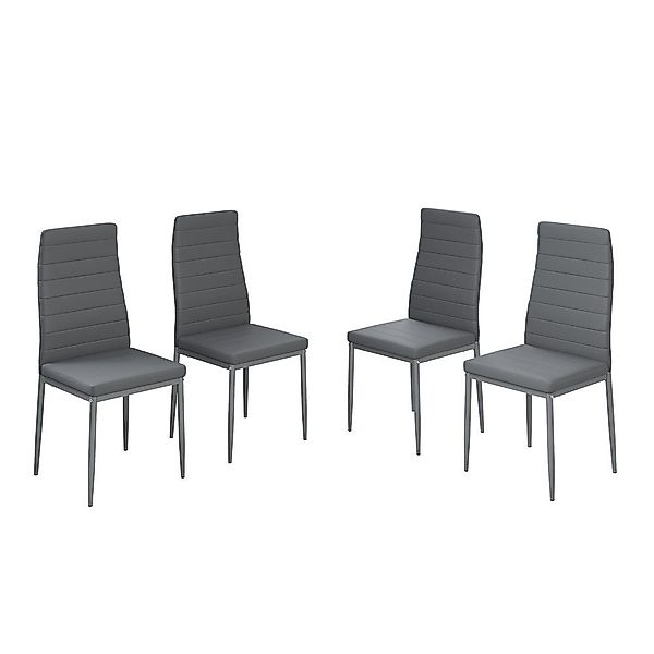 Vicco Esszimmerstuhl Grand, Grau, 42.5 x günstig online kaufen
