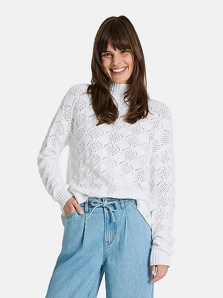 Lieblingsstück Strickpullover ColineL mit Ajourmuster günstig online kaufen