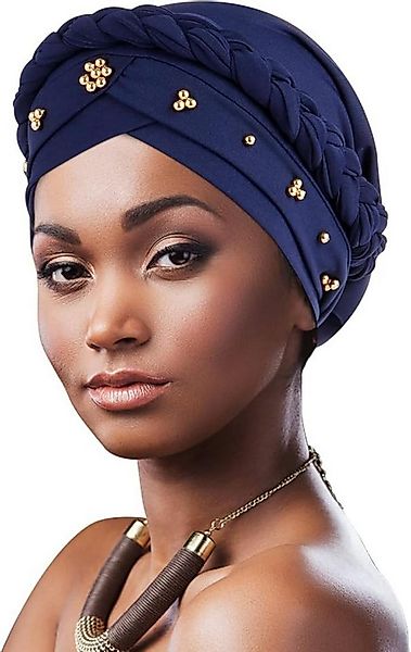 Coonoor Turbanmütze Afrikanischer Damen Geflecht Kopfbedeckung Kopftücher C günstig online kaufen