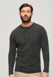 Superdry Langarmshirt WAFFLE LONG SLEEVE HENLEY günstig online kaufen