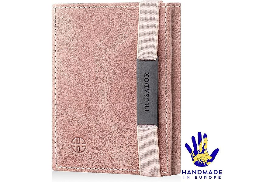 Trusador Geldbörse 'Marseille' - Edles Leder Wallet mit kleinem Spiegel (Ha günstig online kaufen