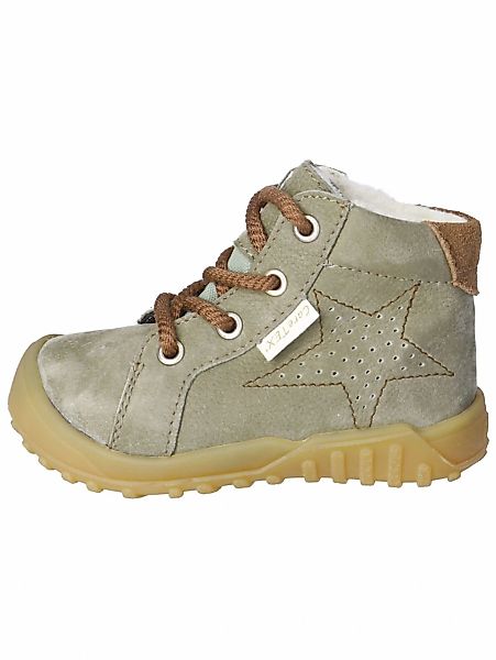 Pepino Schnürstiefelette "Pepino Stiefelette Veloursleder/Textil" günstig online kaufen