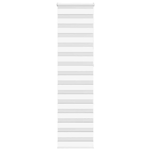 vidaXL Doppelrollo Weiß 60x230 cm Stoffbreite 55,9 cm Polyester 4014799 günstig online kaufen