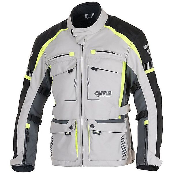 gms Motorradjacke gms Everest 3in1 Tourjacke grau / schwarz / gelb Herren X günstig online kaufen