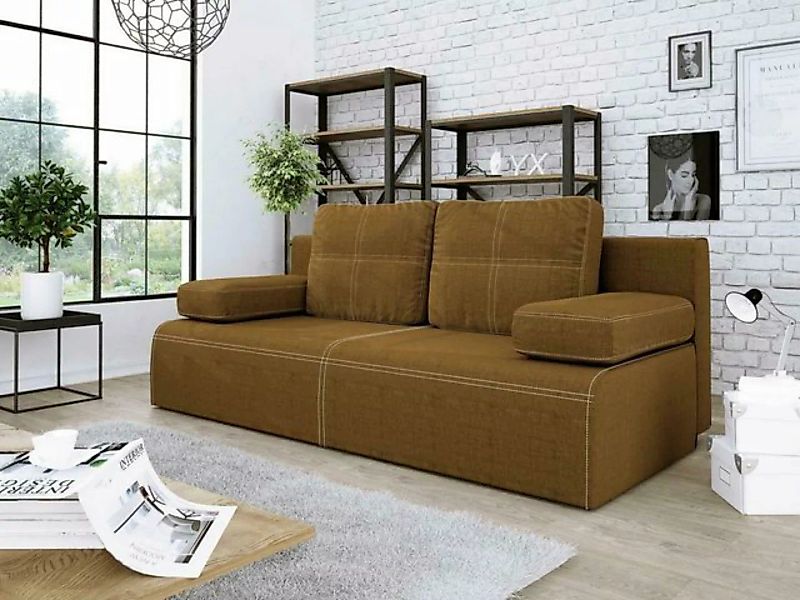 JVmoebel Sofa Grüner Dreisitzer Stoffsofa Luxus Design Möbel Couch Neu, Mad günstig online kaufen