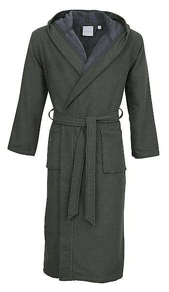 Carl Ross Unisex-Bademantel 35300, Langform, Baumwoll-Mix, Kapuze, Gürtel, günstig online kaufen