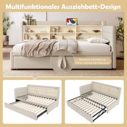 REDOM Schlafsofa Funktionsbett, mit Ausziehbett 180x200 günstig online kaufen
