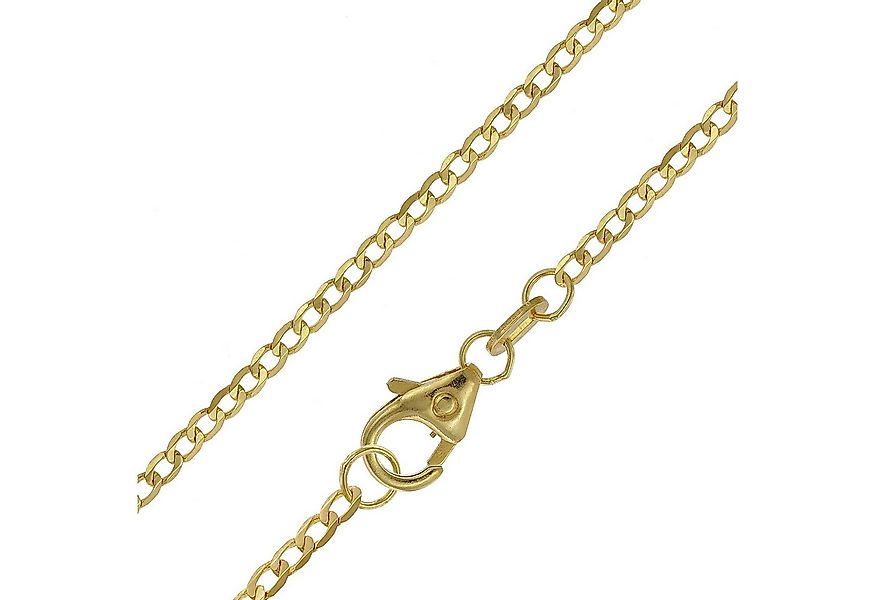 trendor Panzerkette Panzerkette 585 Gold / 14 Karat Weitpanzer-Collier 1,6 günstig online kaufen
