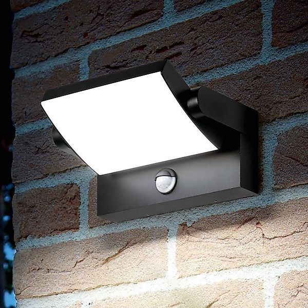 Ideal Lux LED-Außenwandleuchte Swipe Sensor, anthrazit, IP54 günstig online kaufen