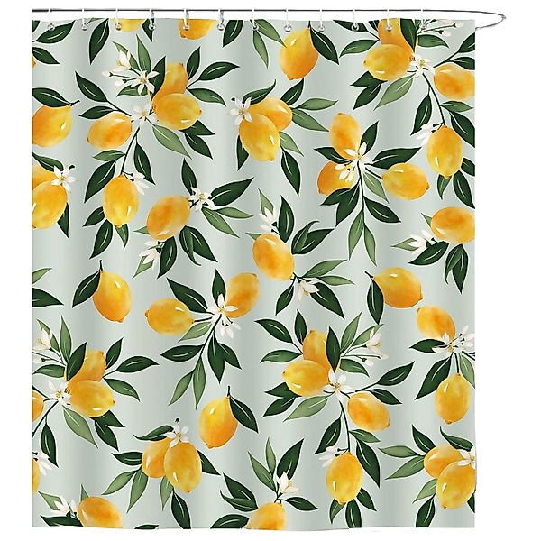 Coonoor Duschvorhang mit Fruchtmuster-Design, Anti-Schimmel, wasserdichtes günstig online kaufen