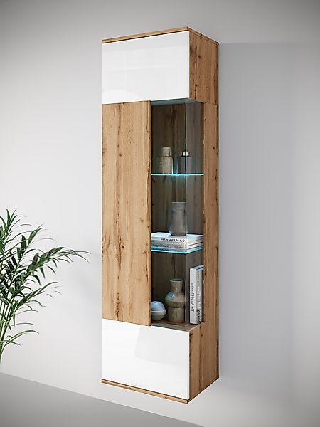 INOSIGN Vitrine »Kenia, stehend und hängend, Türanschlag wechselbar«, (1 St günstig online kaufen