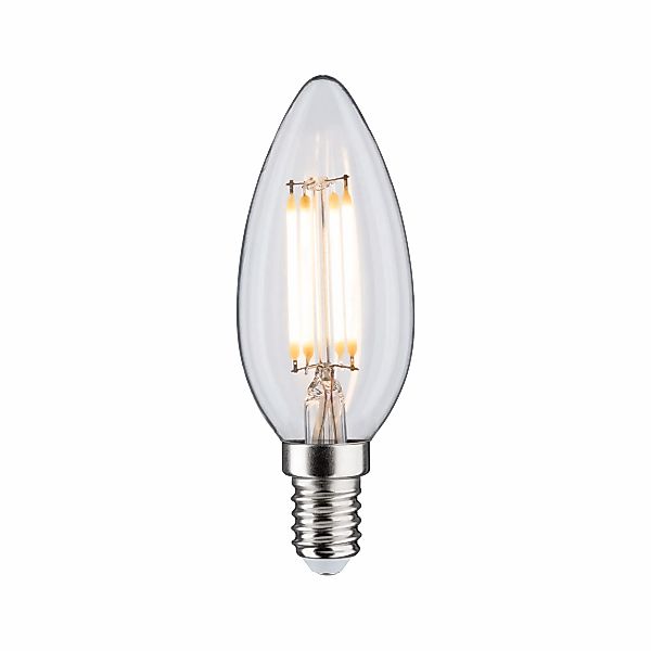 Paulmann "Filament 230V LED Kerze E14 470lm 4,5W 2700K Klar" günstig online kaufen