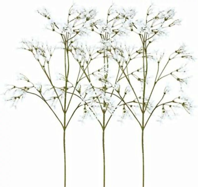 Kunstpflanze Jasminzweig 3er-Pack weiß günstig online kaufen