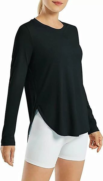 ZWY T-Shirt Sport Bluse Damen Langarm Activewear-T-ShirtsLongslevee Gym Lau günstig online kaufen