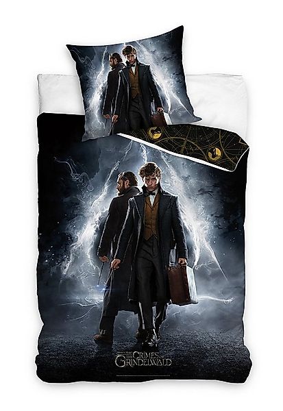 MTOnlinehandel Bettwäsche Phantastische Tierwesen 135x200 + 80x80 cm, Gesch günstig online kaufen