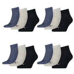 PUMA Kurzsocken Bequeme Quarter Socken aus günstig online kaufen
