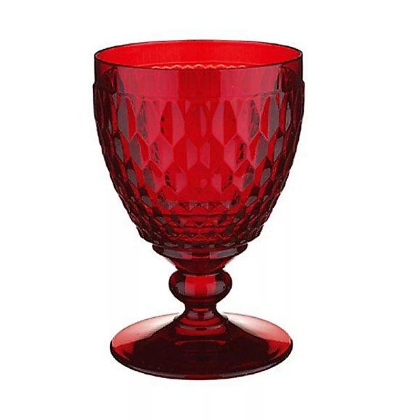 Villeroy & Boch Rotwein Boston coloured Rotweinglas red 0,31 l (rot) günstig online kaufen