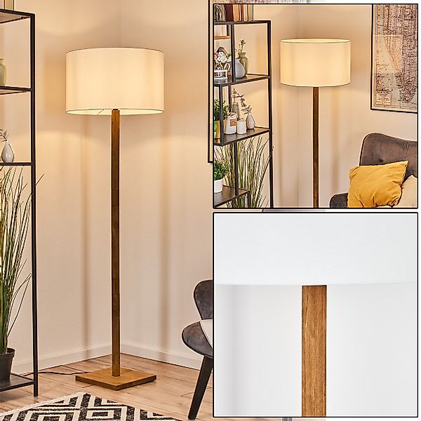 hofstein Stehlampe Stehlampe aus Metall/Holz im günstig online kaufen