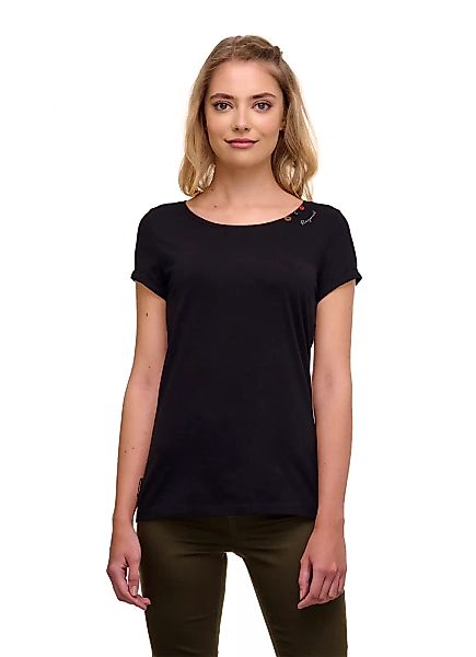 Ragwear Shirt Florah Organic black günstig online kaufen
